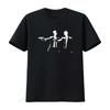 Funny Nietzsche Freud Philosophy Meme Line Art Print Casual Streetwear T Shirt Vintage Streetwear Comfortable Unisex