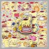 Pompompurin Sanrio Characters Stickers Set (50 Pcs) - Japanese Anime Graffiti, HD Card Making, Laptop Stickers