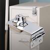 90 Degree Refrigerator Lock Drawer Lock Cabinet Door Lock Wardrobe Buckle Lock Anti-Theft Household Security Cam Lock Hardware