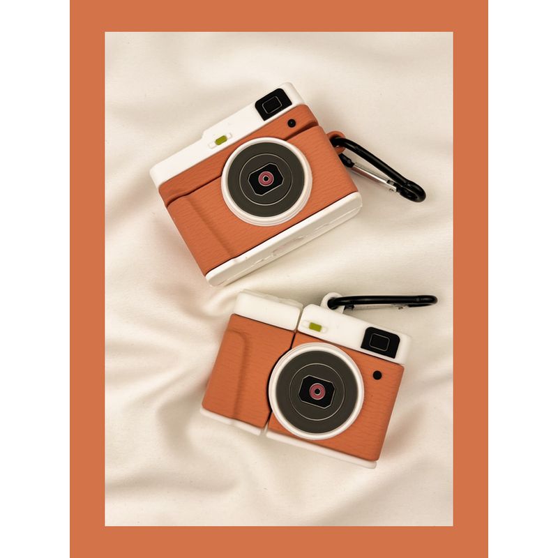 

Чехол для Airpod3 для Apple Pro Чехол для наушников Второе поколение Беспроводной Bluetooth Третье поколение Aipods2 Поколение Airpodpro Четвертое поколение 5 AirPods Pro2 [Retro Polaroid camera] send Hook