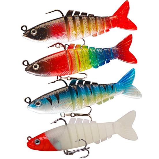 9cm 17g Angelköder 3D Fischauge Scharfer Haken Erhöhte Fangrate Langlebiges Simulationsdesign