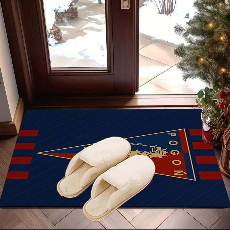 Pogoń Football Crest Area Rug Office rug, Chair Rug, Decor Carpet Livingroom bedroom Mat, Large Size Fan gifts Christmas gifts