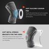 1pcs Knee Support Men Women Knee Brace with Side Stabilizers Silicone Pad Sports Knee Sleeves for