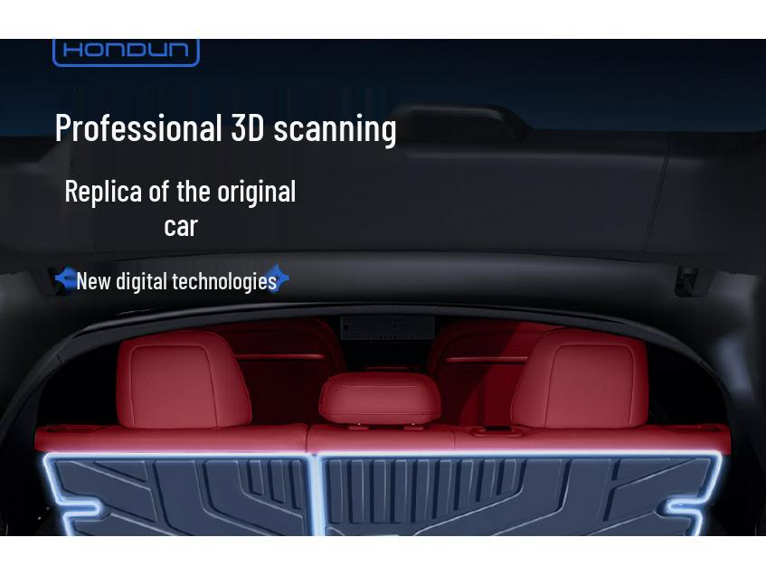 Zeekr 007 GT TPE25 Trunk Mat - Interior Tail Box Modification Accessory