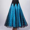 Abito da Ballo da Sala Moderno da Donna con Gonna Ampia per Pratica Valzer Gonna da Danza Sociale Bellissimo Elegante Vestito Lungo
