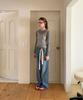Eopaeleolakaibeu Need Wool Tencel Layered Tee - Gray