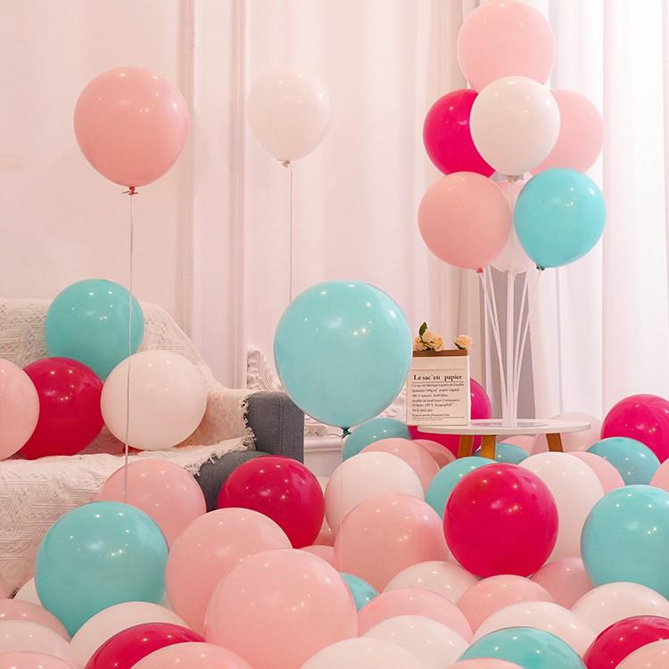 "Non-toxic Macaron Color Balloons - Multiple Colors for Event Decoration"