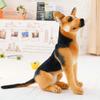 Stuffed Animal Plush Simulation German Shepherd Dog Doll Plush Toy Creative Stuffed Army Dog Toy Kawaii Gift For Kid Girl Boy