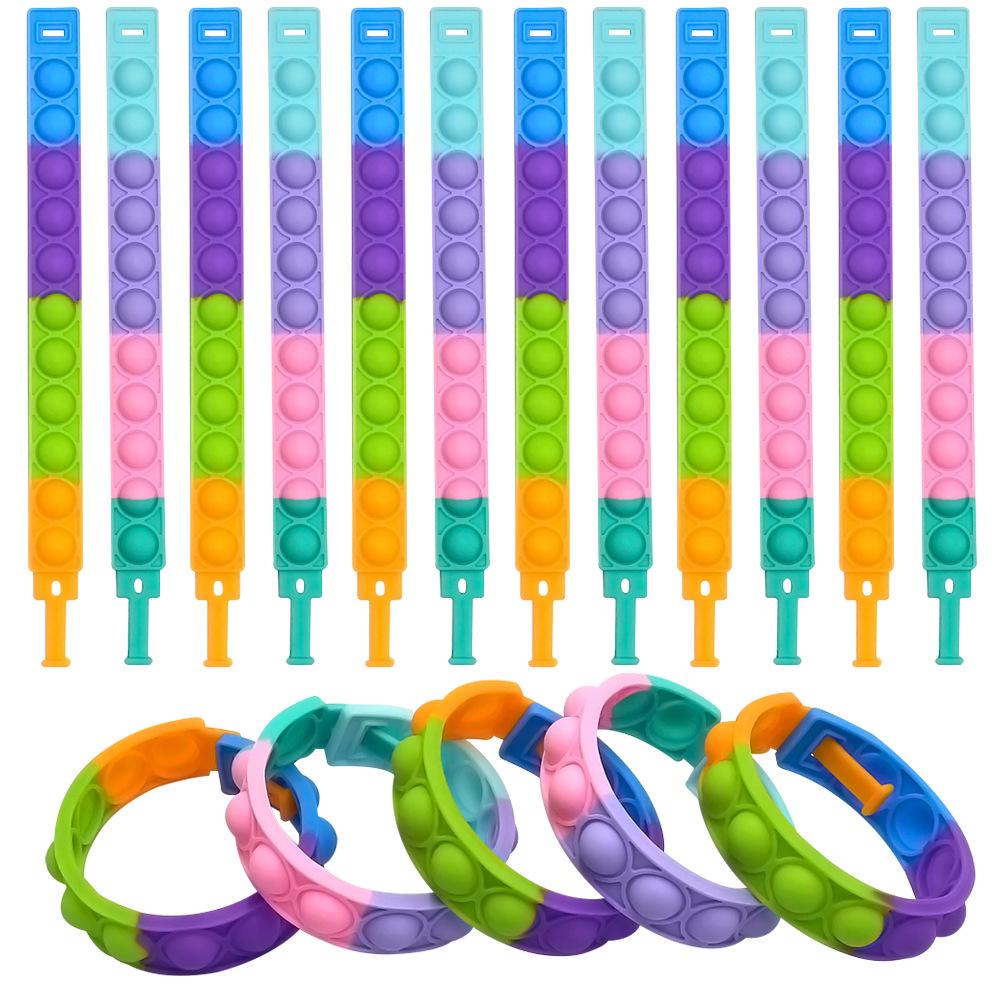Cross-Border Rodent Control Silicone Bubble Bracelet: Stress Relief Decompression Toy