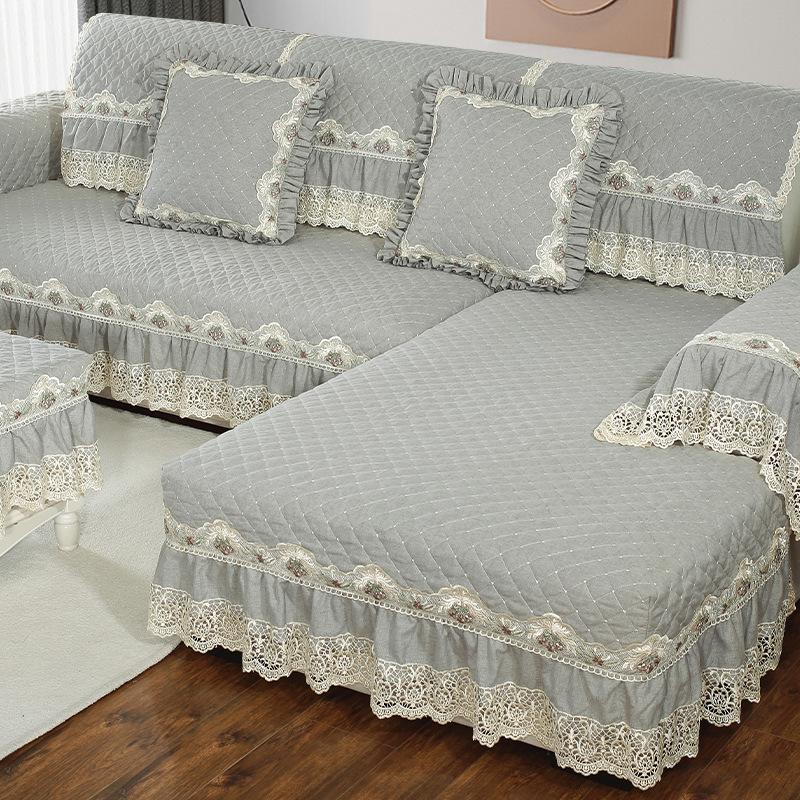 High-grade Sofa Cushions, All-season Universal Leather Sofa Covers, Scarves, Anti-slip Cushions, Skirt Chaise Cushions