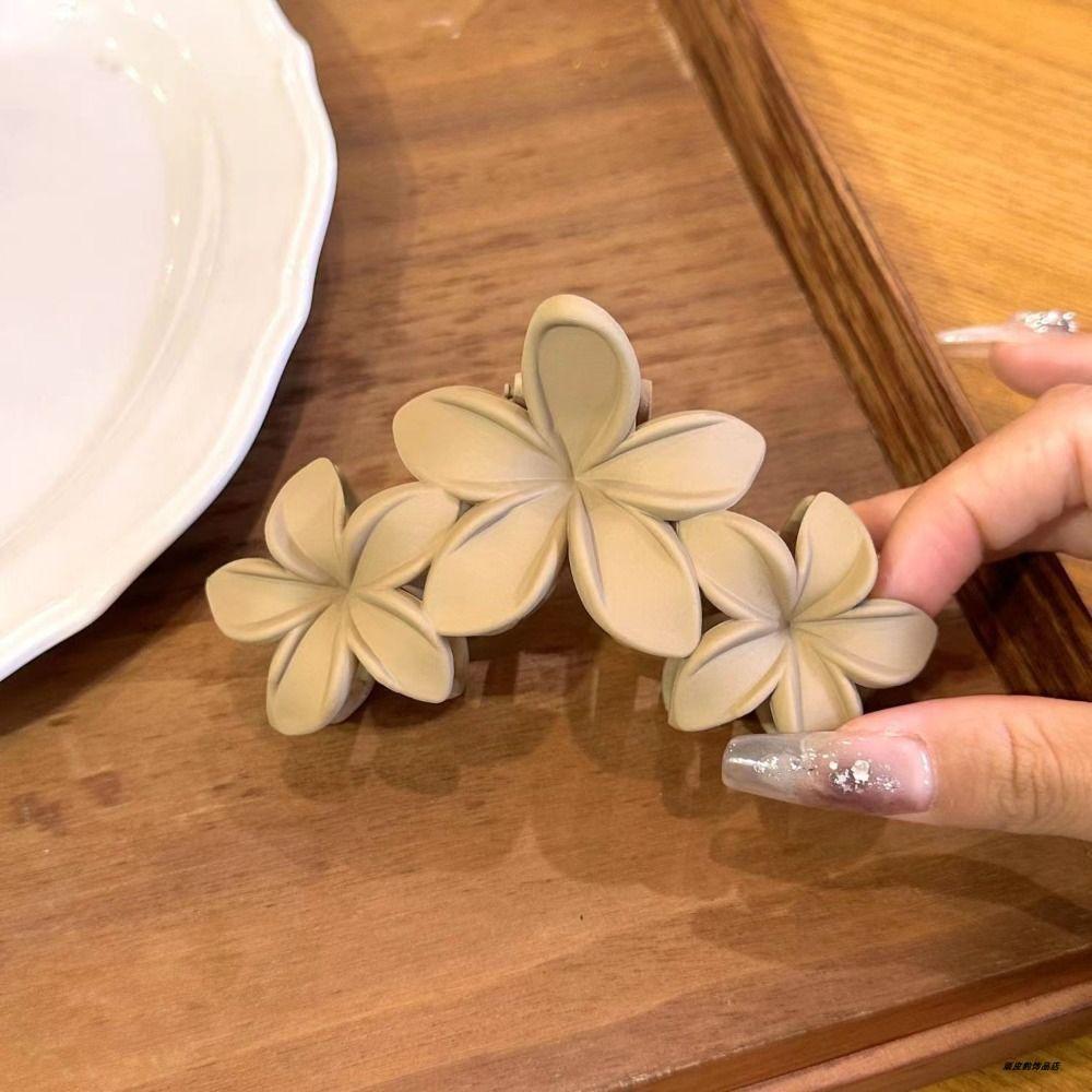 Hair Accessories Flower Hair Claw Matte Crab Clamps Cute Hair Clips  for Women