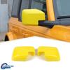 2pcs Side RearView Mirror Cover Decoration For Ford Bronco -2025 Yellow ABS