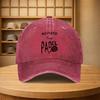 Vintage Padel Racket Pattern Snapback Cap  Unisex Adjustable Baseball Hat for Travel Cycling Camping