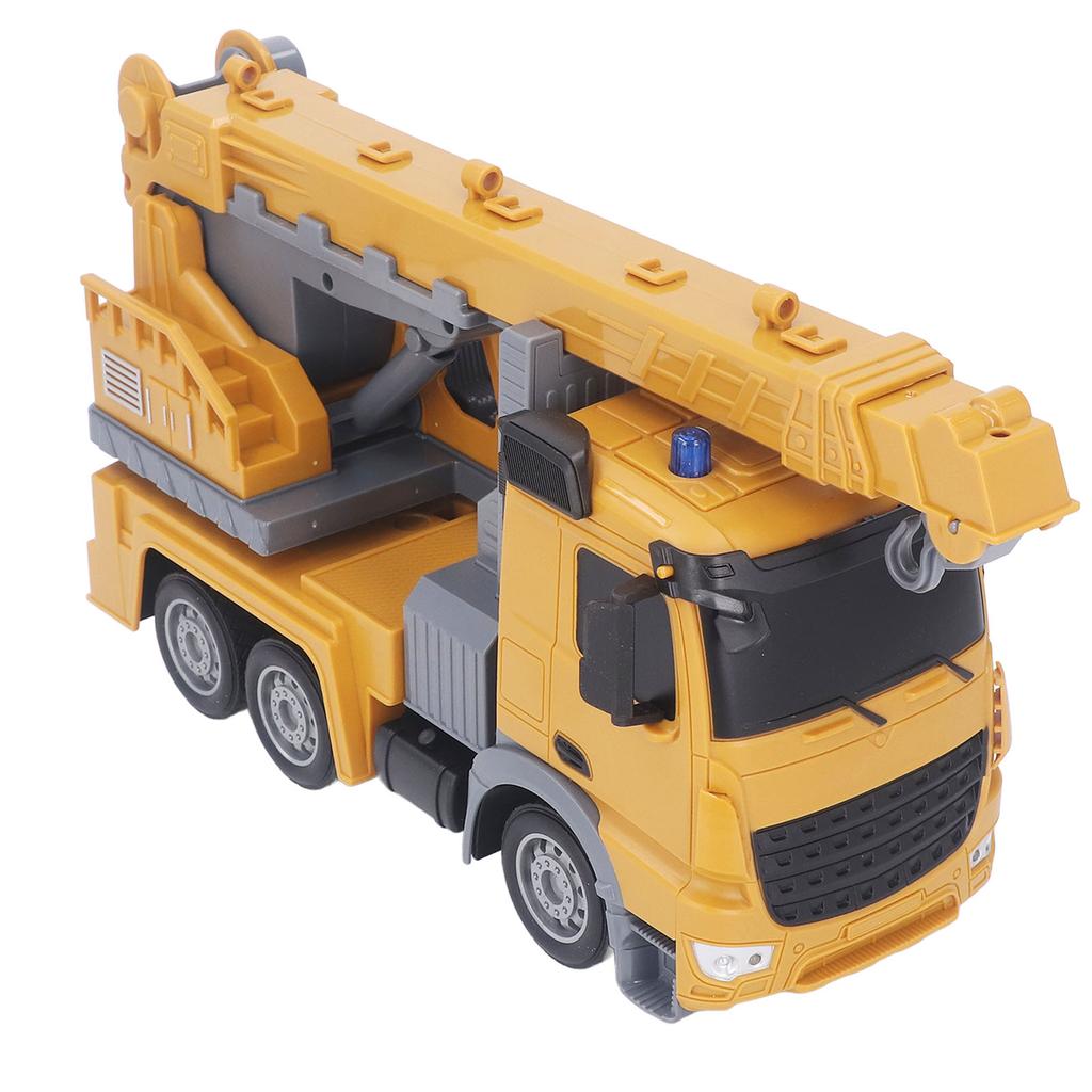 Telecomanda cu macara turn de jucărie interactivă fiabilă model de ridicare RC de inginerie educațională