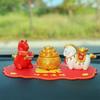 HANDUNYOU Year of the Horse Zodiac Car Ornaments Set