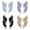 Crystal Beads Dress Accessories Flower Embroidery Sewing Decals  Clothing Decoration