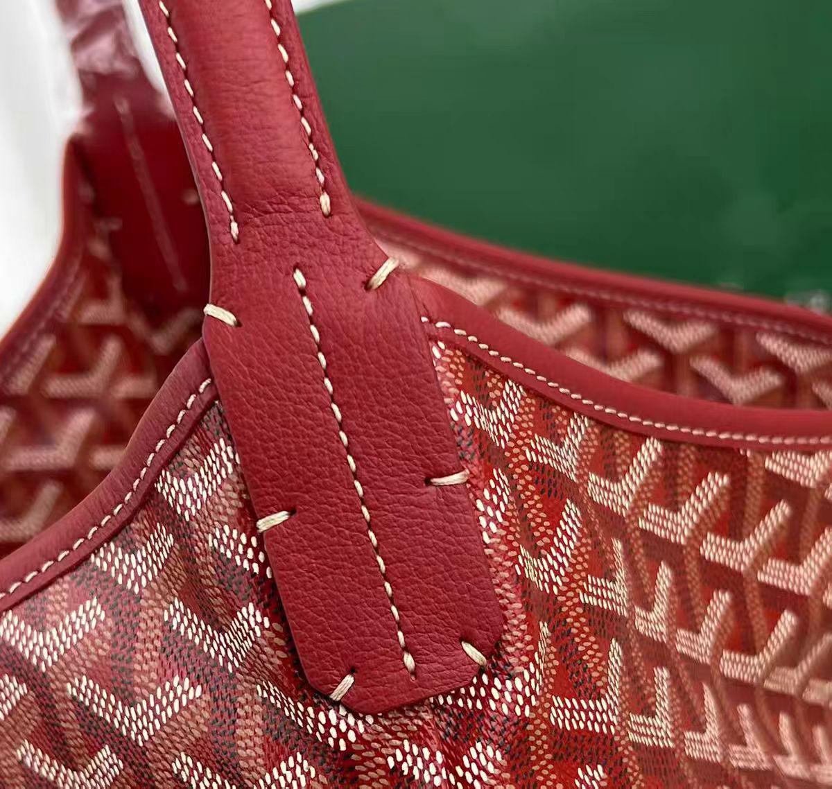 

Goya Houndstooth Tote Bag - High Quality, Large Capacity Underarm Shoulder Bag for Women 27x15x42 cm вино красного