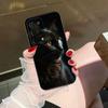 Black Cat Staring Eye Phone Case For OPPO A9 A15 A17 A31 A38 A53 A54 A55 A57 A60 A73 A74 A79 A78 A92 A93 A94 A98 Case Funda Capa