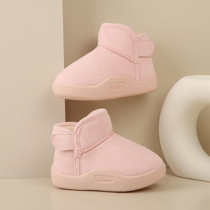 Winter Baby Girl Shoes  Toddler Snow Boots Children Infant Plush Warm Kids Short Boots Boys Cotton Shoes Size 15-24