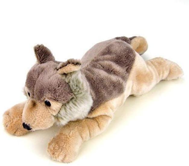 

Carolata Wolf Plush Toy (Nestling SeriesSoft Touch) Realistic Animal Toy Doll Gift Present Birthday (Twice Tested) Christmas Present