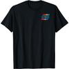 T-shirt Grafica con Logo Arcobaleno sul Petto Sinistro di Star Wars