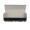 Leather Crystal Black Glasses Organizer Portable Sunglasses Protective Case  Students