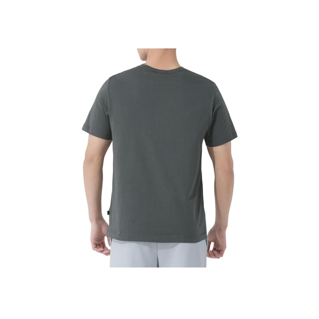 PUMA Comfortable Breathable Round Neck Short Sleeve T-Shirt Men tops Mineral-Gray 691340-86