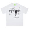 American Street Hiphop Silhouette Print Casual Loose Short Sleeve T-Shirt