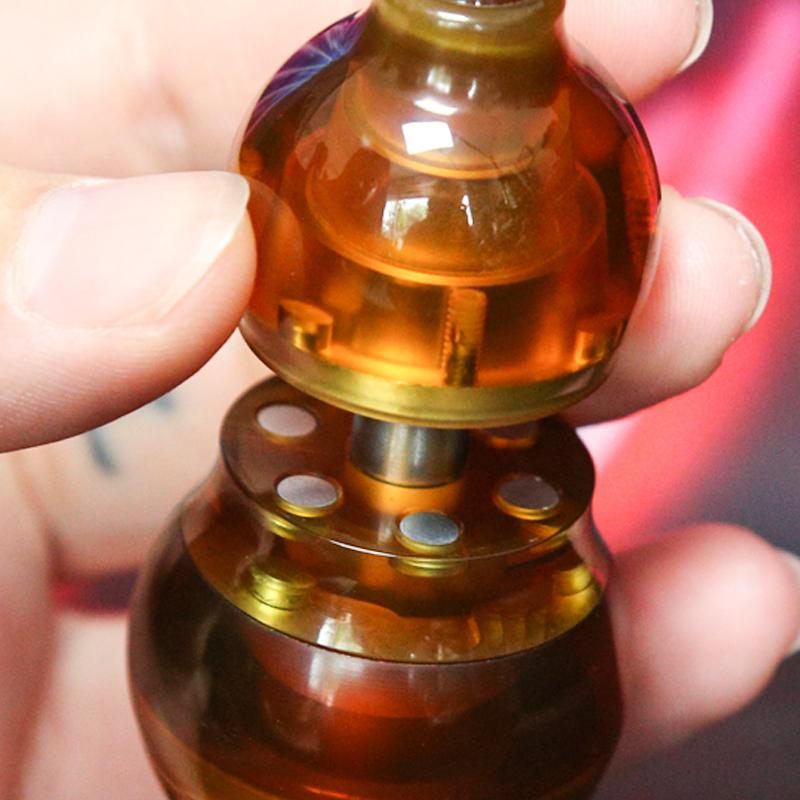 Fidget Slider Pei Kürbis Magnetischer Schieberegler Druckknopf Klicker Erwachsener EDC Metall Fidget Spielzeug ADHS Hand Spinner