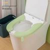 Universal All-Season Thickened Washable Toilet Seat Cushion – Non-Staining Adhesive Cover