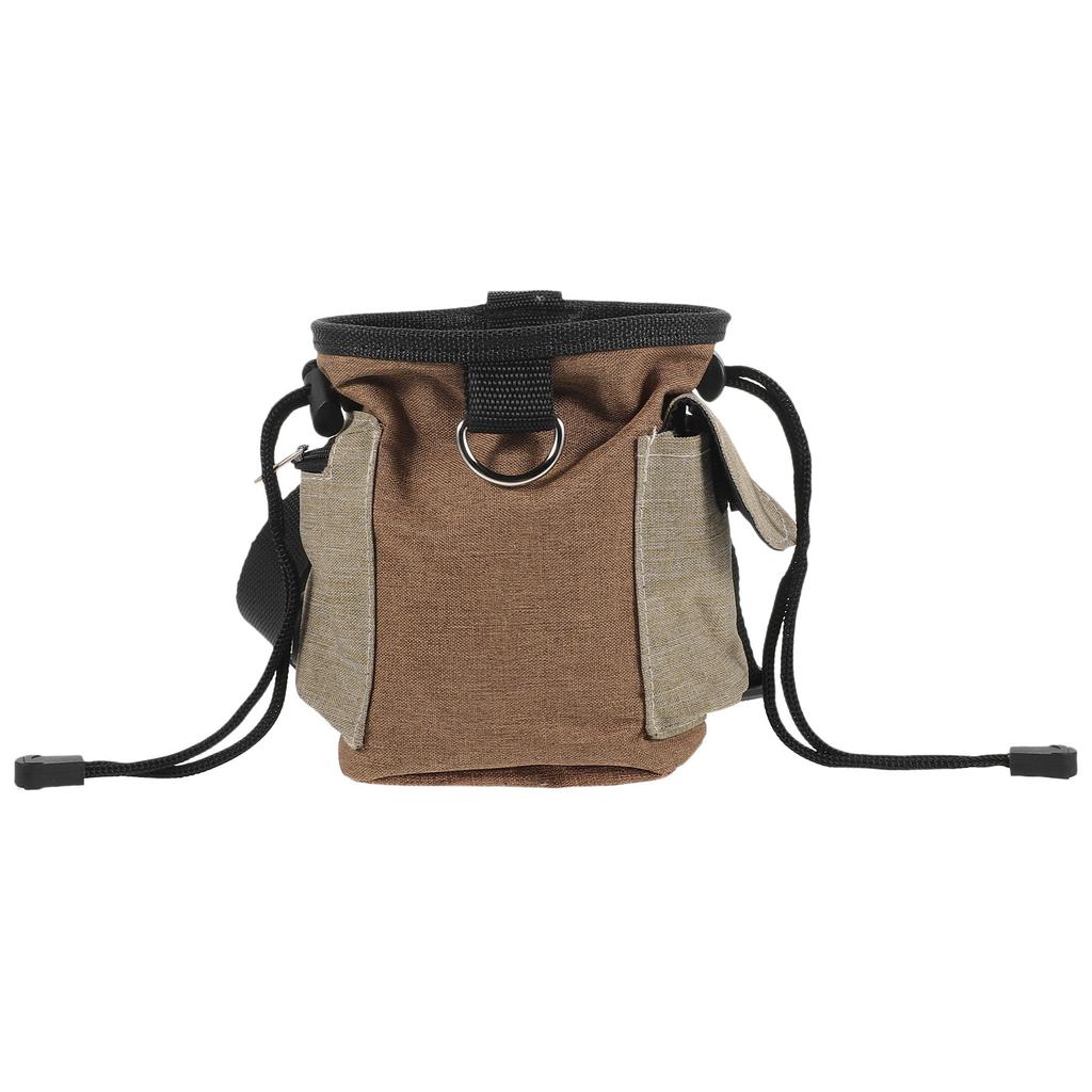 Dog Treat Bag Portable Outdoor Snack Pouch Wear-Resistant Dog Training Bag for Walking Puppy Treat Holder Snack Holder