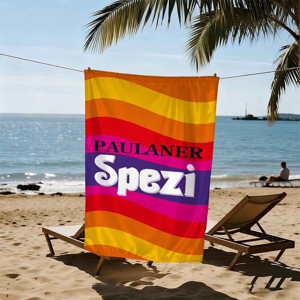 P-Paulaner S-Spe-zi Handtuch Groß Schnelltrocknendes Mikrofaser weich Strandhandtuch für Reisen Fitness Sauna Baden Camping