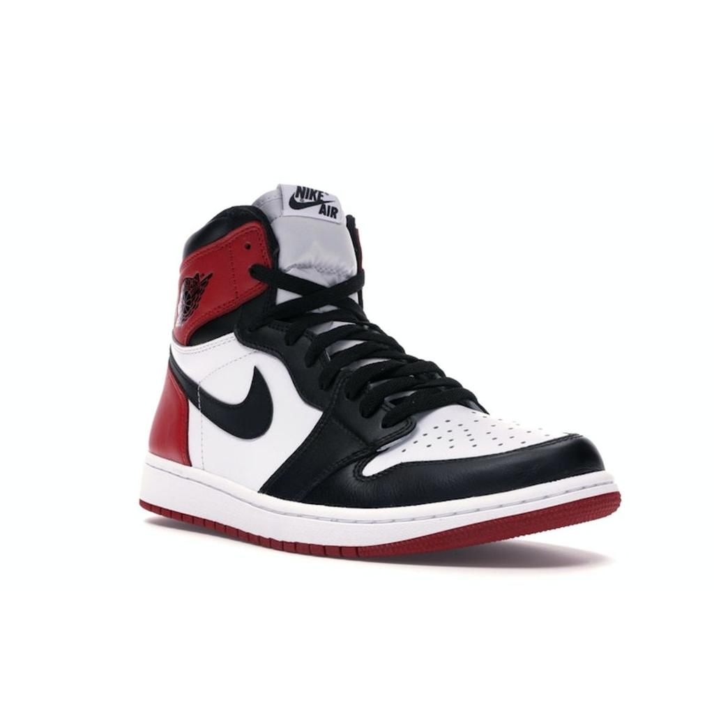 Air Jordan 1 Retro High OG Black Toe 2016 Men Sneakers White White-Varsity-Red 555088-125