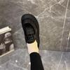 Black Brown Casual Business Loafers Man Platform Shoes Sandals Women Shoe Man Slip on Mules Half Shoes Man