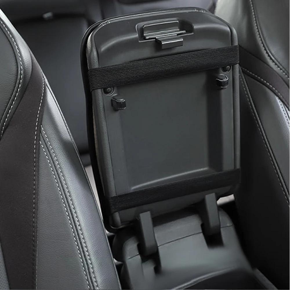 Podložka středové konzoly auta Kožešina Kůže Auto Loketní opěrka Kryt sedadlového boxu pro Toyota Chr Corolla Camry Rav4 Yaris Hilux Prius Prado Verso