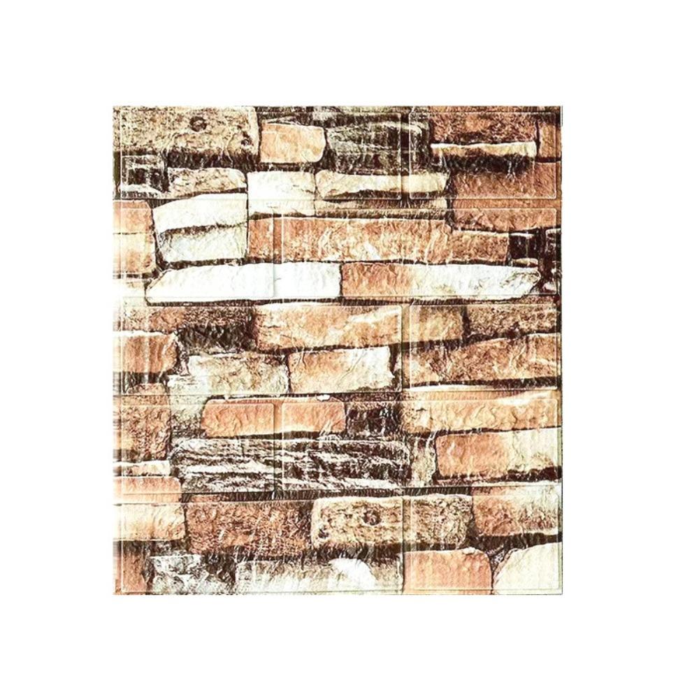 DIY 3D Imitation Brick Wall Stickers Peel and Stick Background Wallpaper  Wallboard Renovation