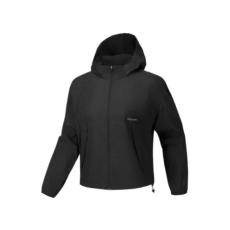 Skechers Zipper Breathable Long Sleeve Jacket Women jackets P226W006-0018 M