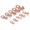 10/50pcs OT Terminal OT3A-OT300A Bare Copper Cable Lug Ring Crimp Connector Non-Insulated for Battery Electrical Wire