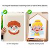 Cartoon Magnetic Puzzle Board Game Dress-up Dinosaur Vehicles Animal Preschool Learning