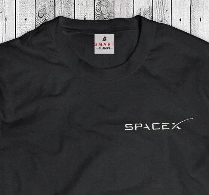 Spacex Embroidered - NASA - Elon Musk - Tesla - UFO - Space X Embroidery L