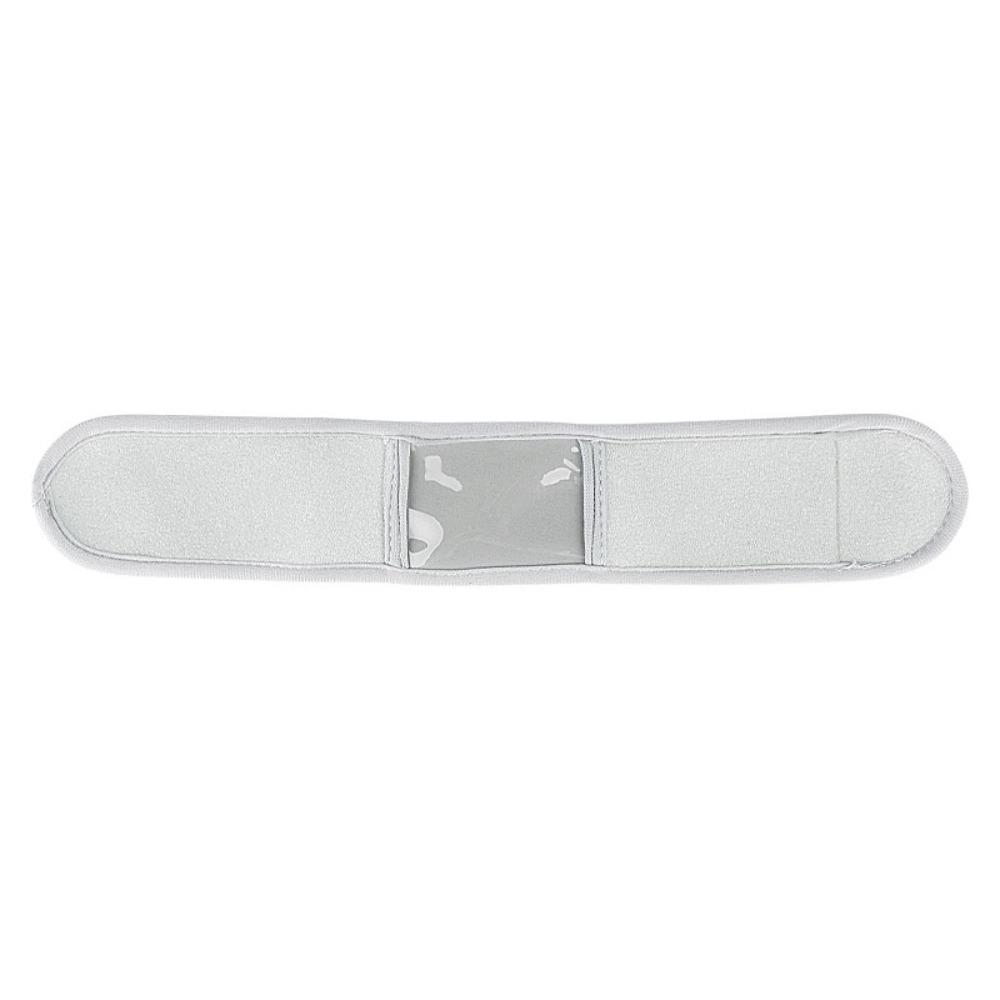 Portable with Transparent Pouch Pedometer Strap Waterproof Adjustable Step Counter Band Elastic Ankle Straps Sports серый