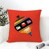 Color Illustrator W-Willian Santiago Art 3 Pillow Case Linen Pillow Case Sofa Home Decor Cushion Cover Cushion Cove