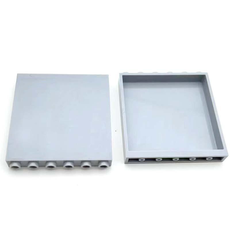 Transparent Glass Window Wall Panel 1x6x5 - Compatible with 59349 Building Blocks Accessories