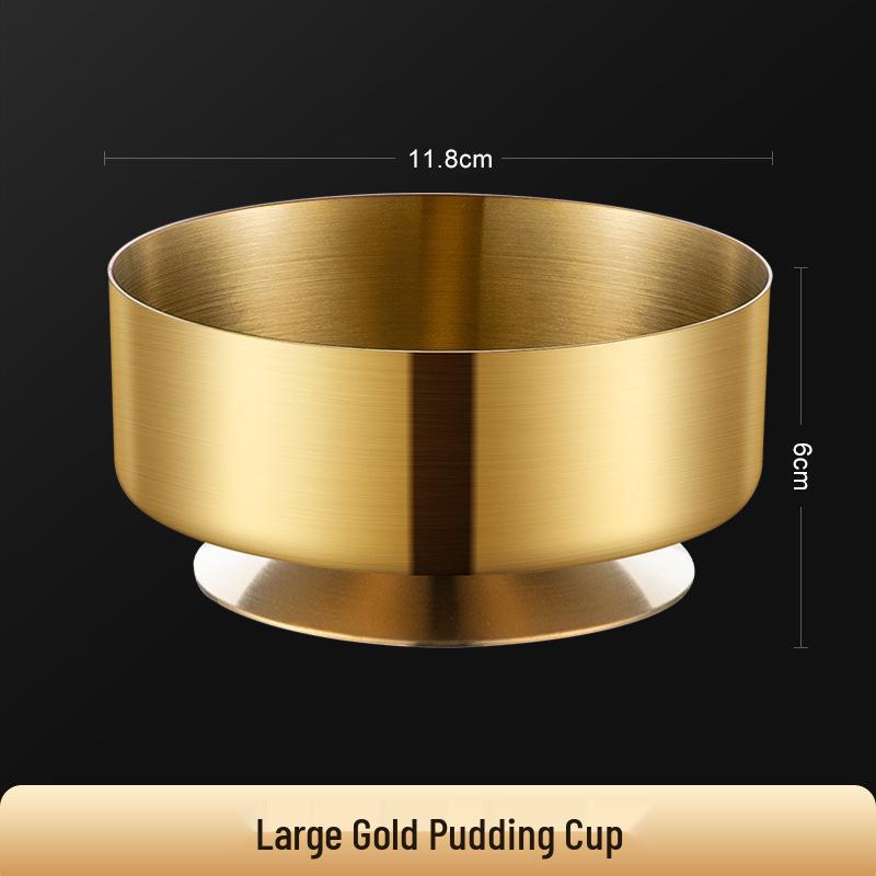 Stainless Steel High-Footed Ice Cream and Dessert Cup