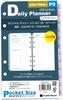 Franklin Planner Original Daily Refill 12-Month Edition July 2025 Start Pocket 86453
