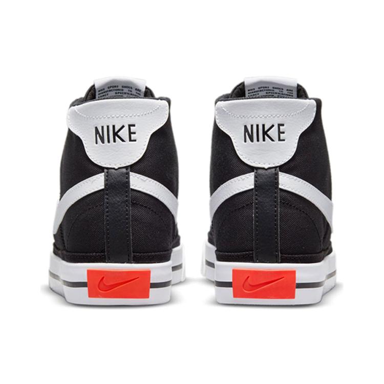 New Nike Court Legacy Canvas Mid 'Black White' DD0162-001