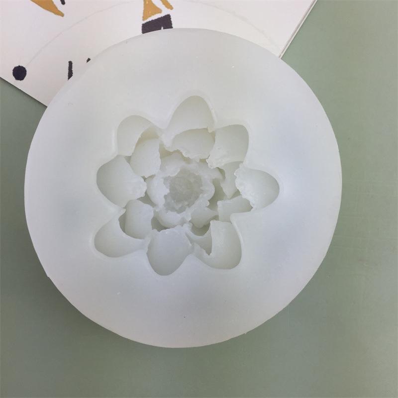 3D Flower Shape Fondant Mold Silicone Sugar Craft Molds Cake Chocolate Decoration Baking Tool Cupcake Jelly Candy Moulds