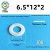 Thickened Nylon Plastic Flat Washer: Hard Plastic Gasket M2-M16