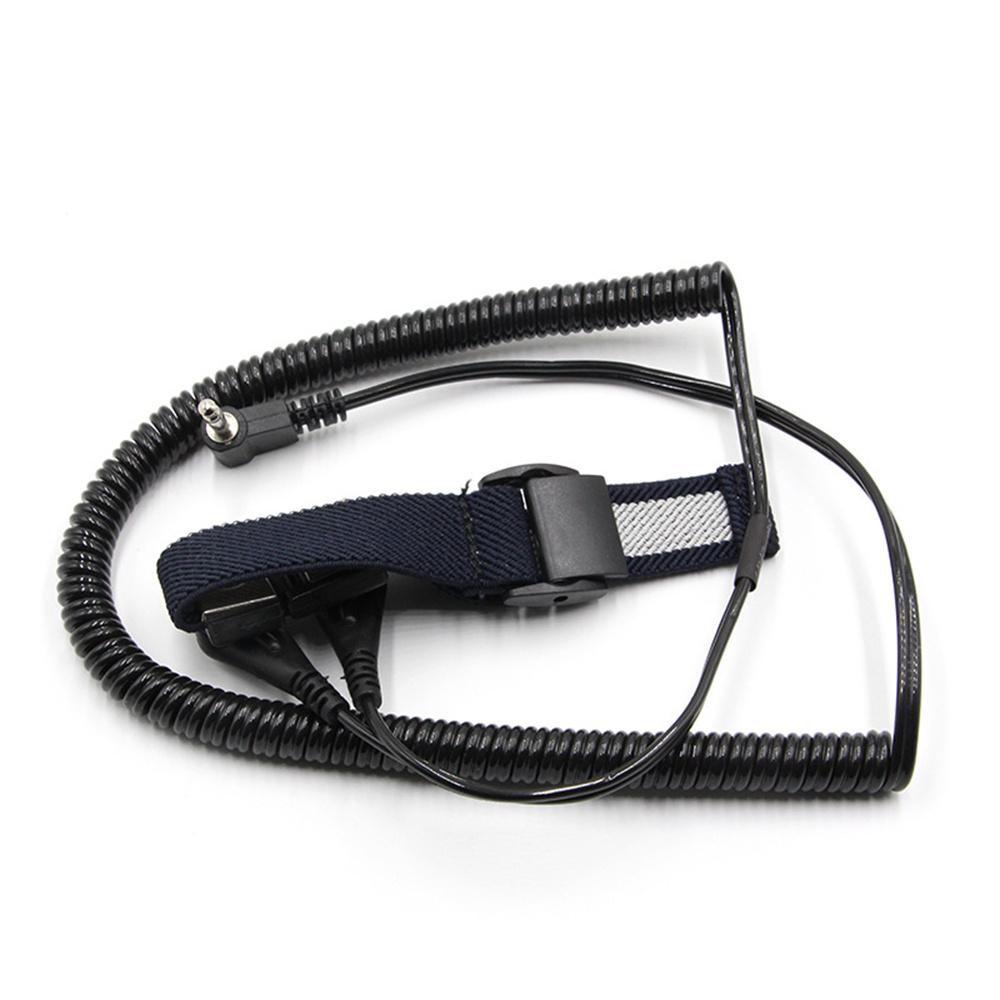 Dual-Circuit Anti-Static Wrist Strap Discharge Cable Wristband Wrist Strap