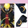 Assassination Classroom Korosensei Tie Black Arrow Cartoon Style Necktie